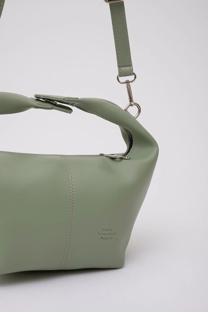 Green Leather Purse