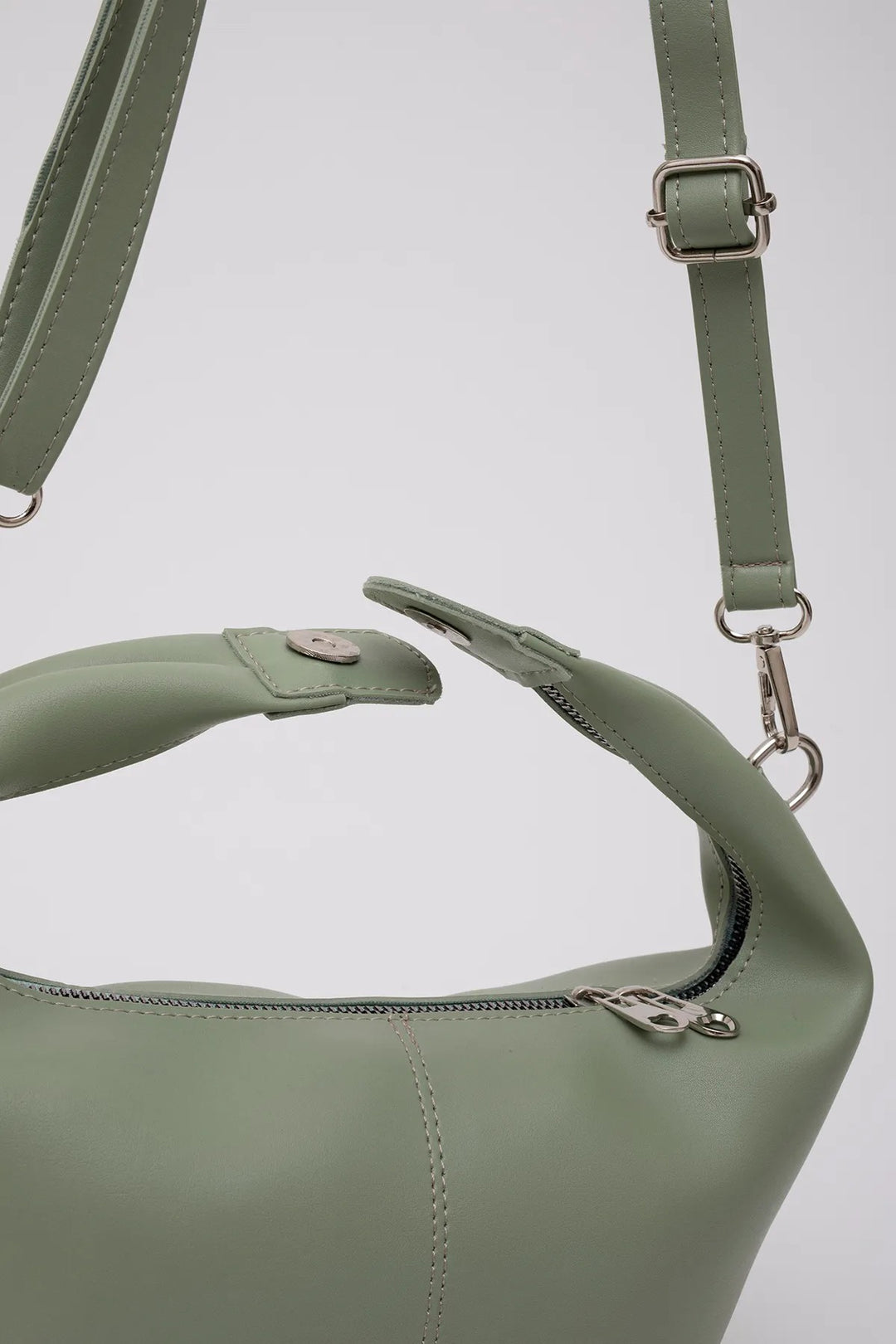 Green Leather Purse