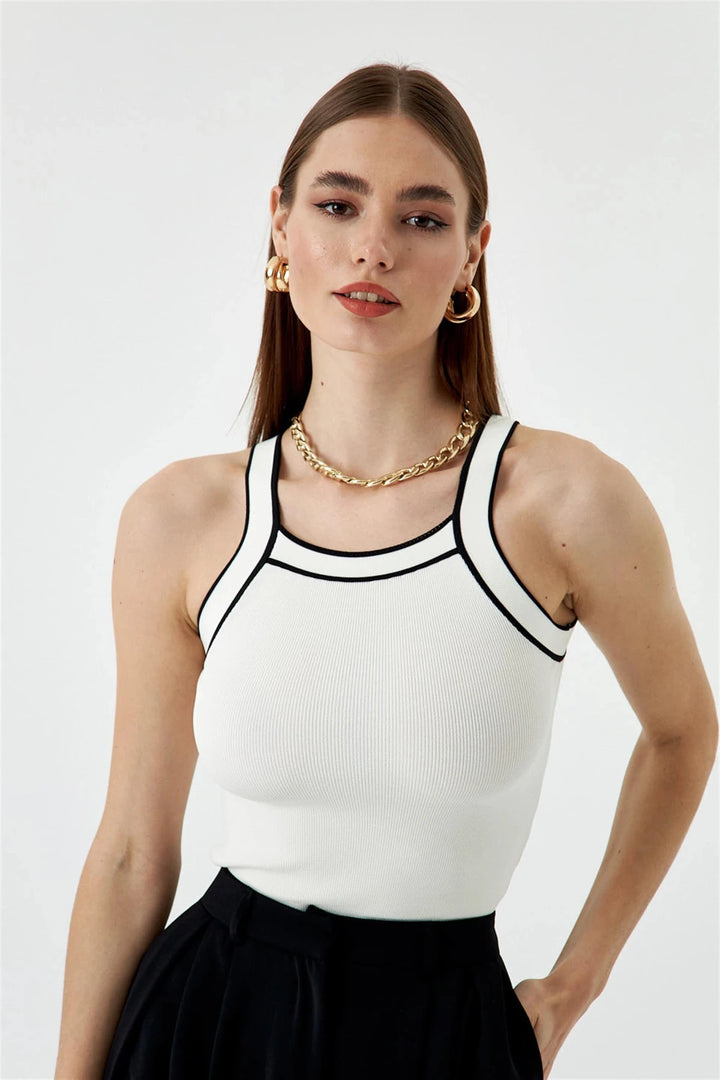 Viola Knitwear Halter Neck Top