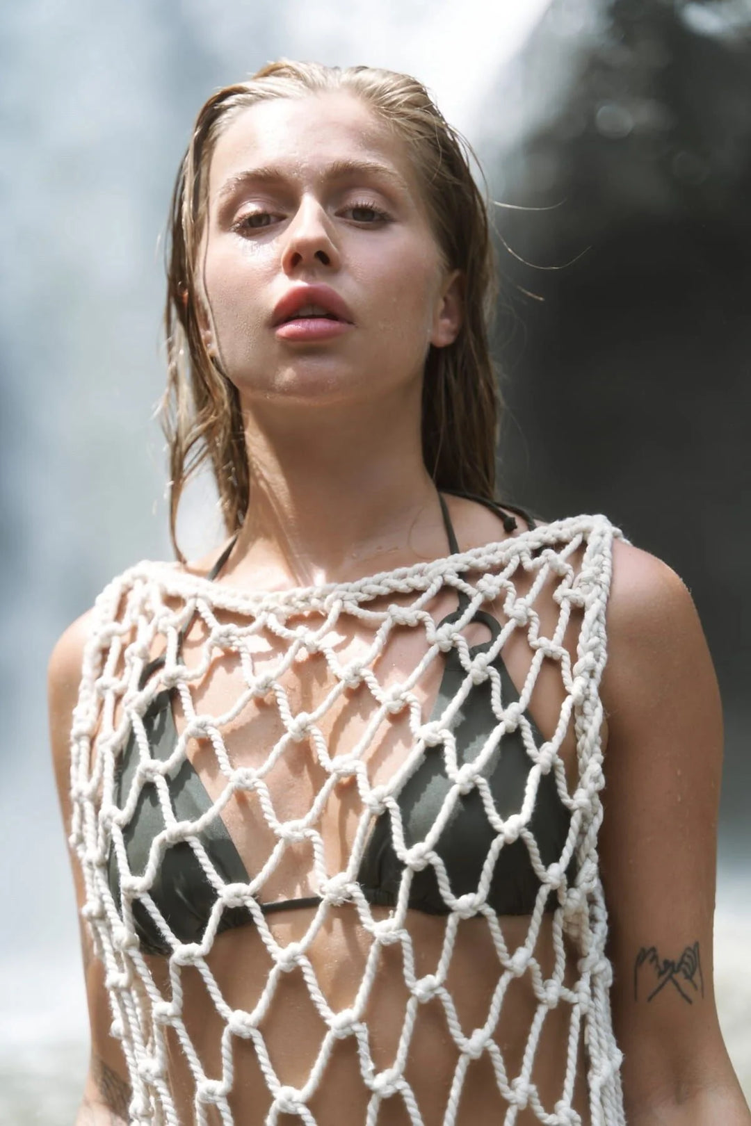 Ibiza Crochet Dress - Off White
