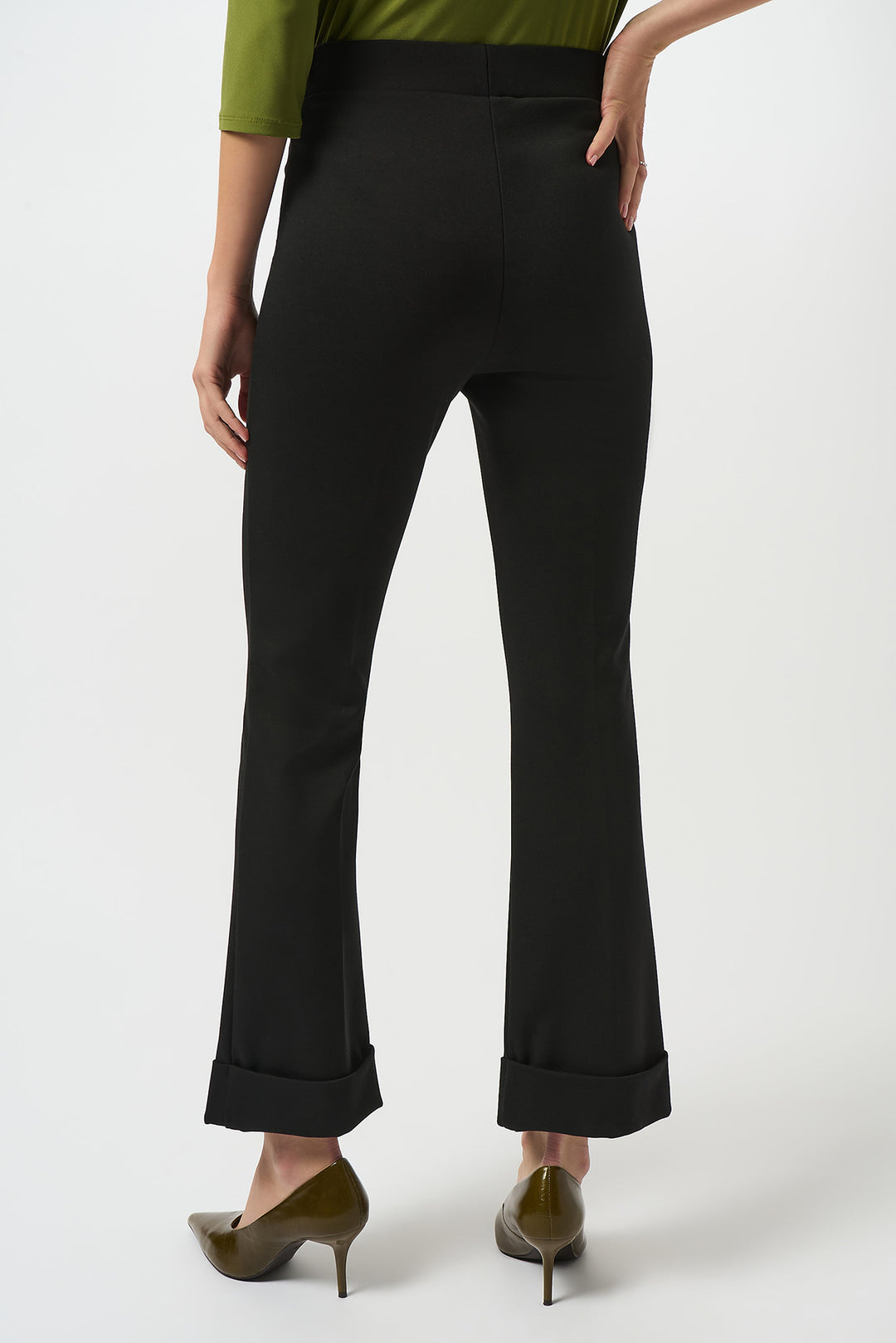 Heavy Knit Flared Pull-On Pants - Joseph Ribkoff