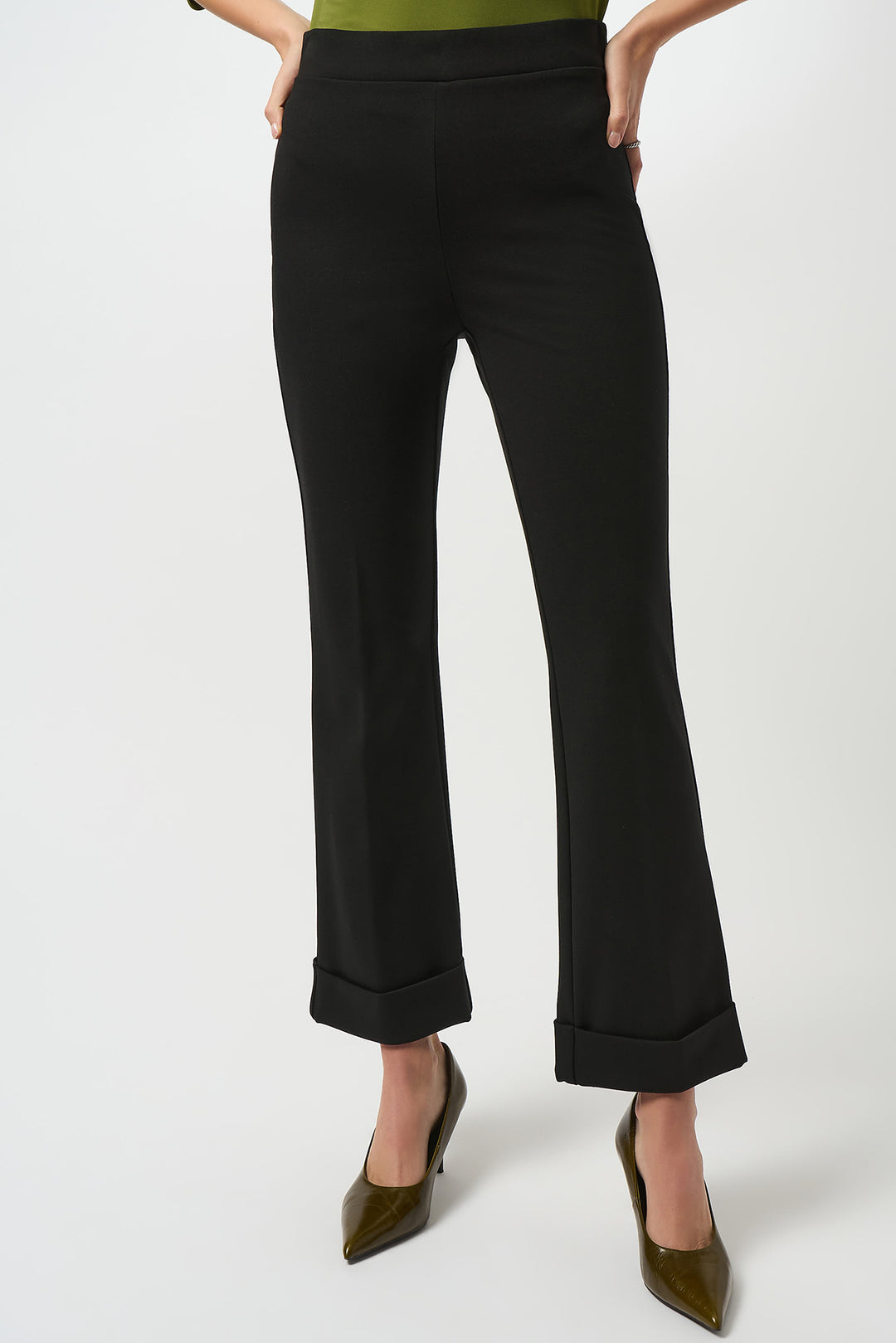 Heavy Knit Flared Pull-On Pants - Joseph Ribkoff