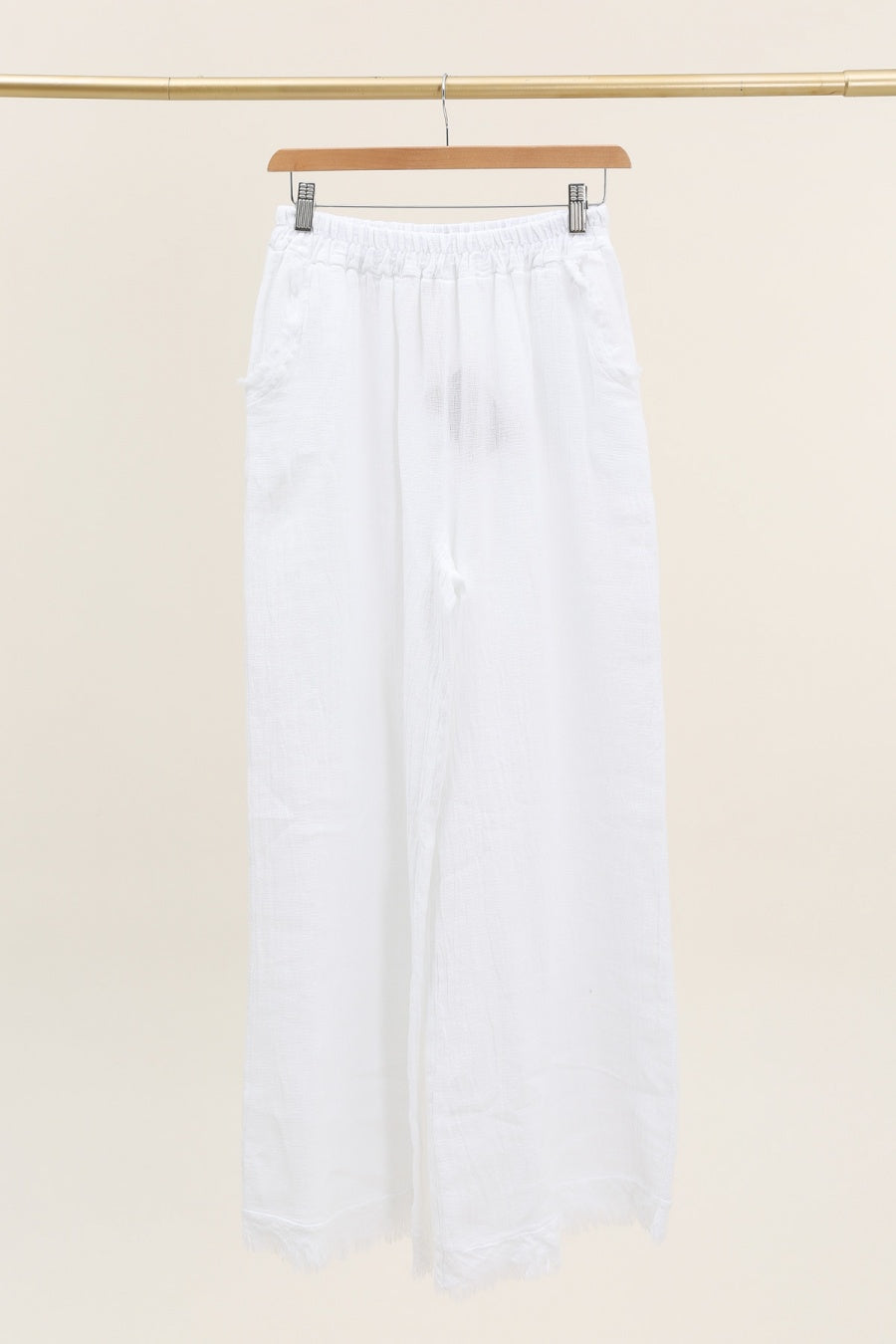 Italian Linen Pull on Pant