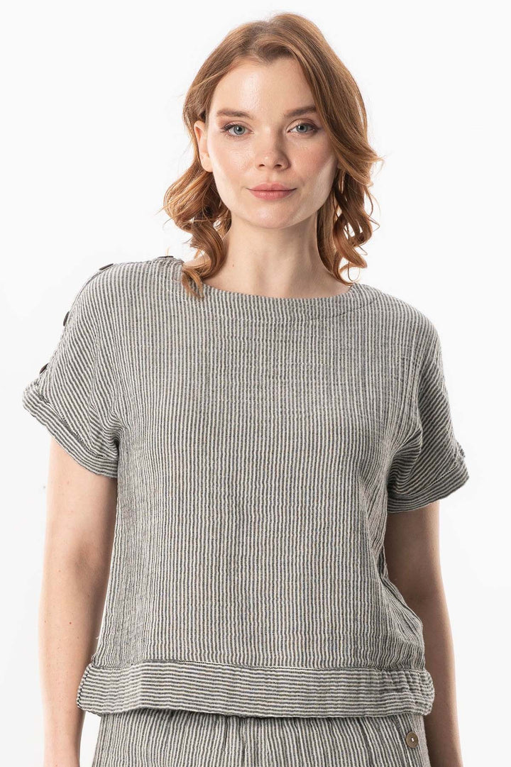 Gauze Serap Top