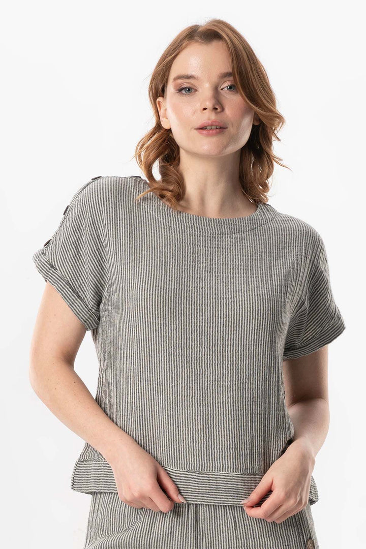 Gauze Serap Top
