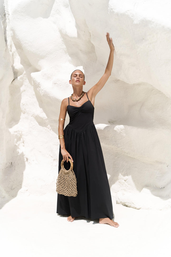 Maat Long Dress - Black