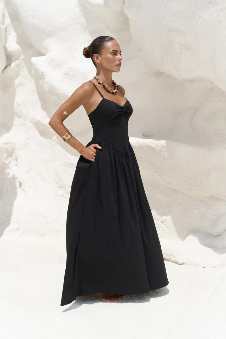 Maat Long Dress - Black