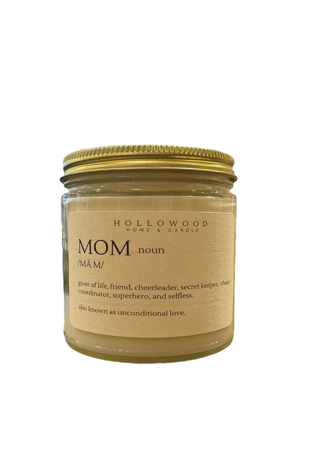 Definition of Mom Candle - Scented