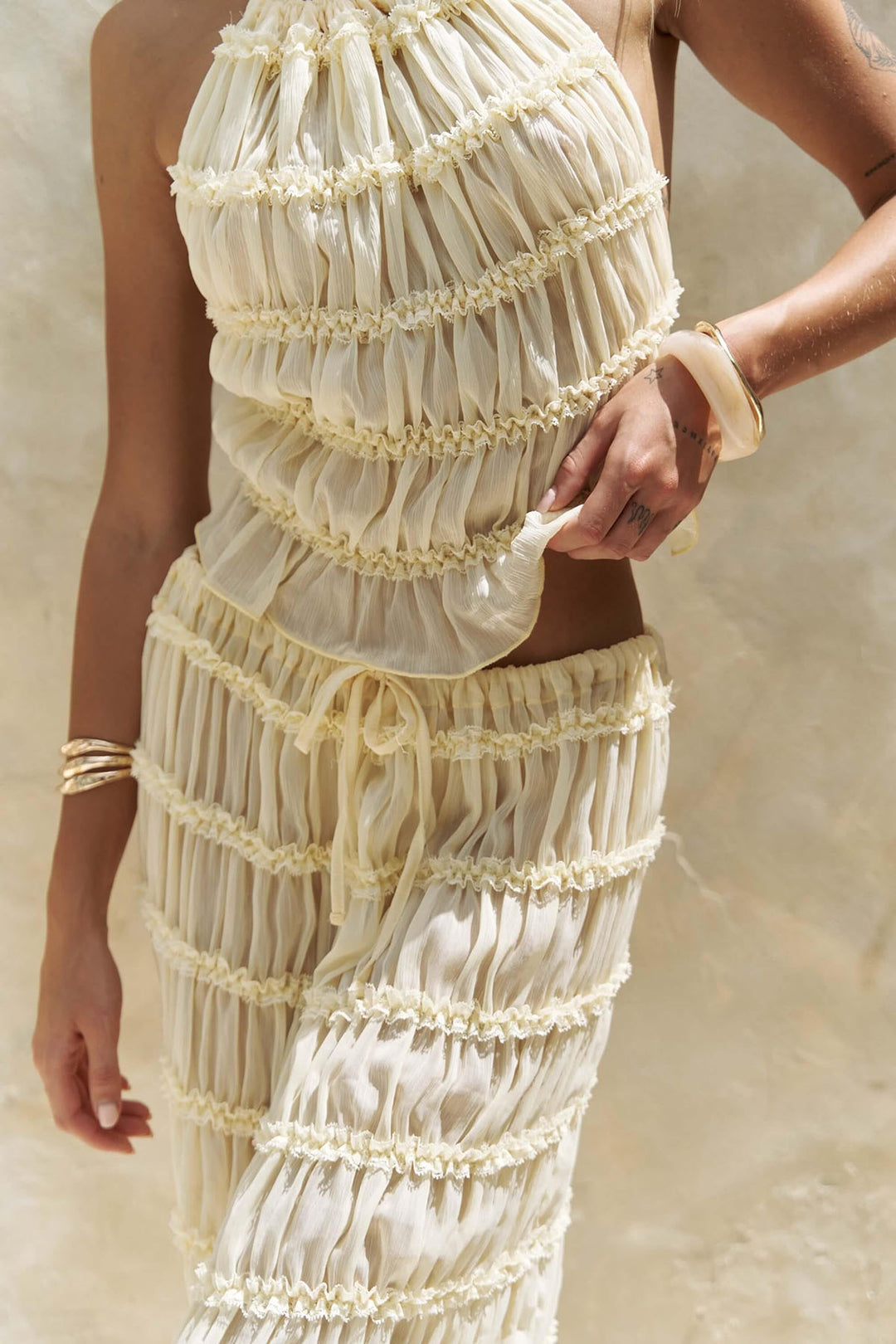 Penelope Skirt - Butter Yellow