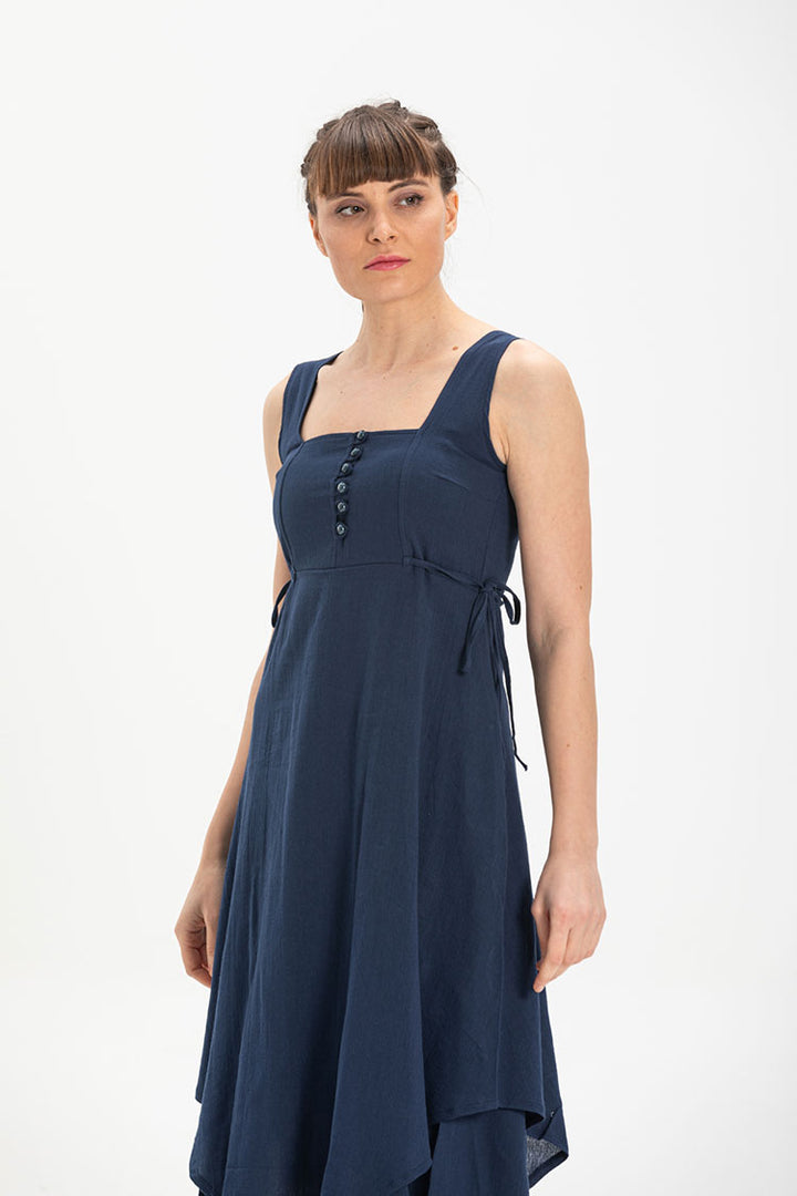 cotton midi dress