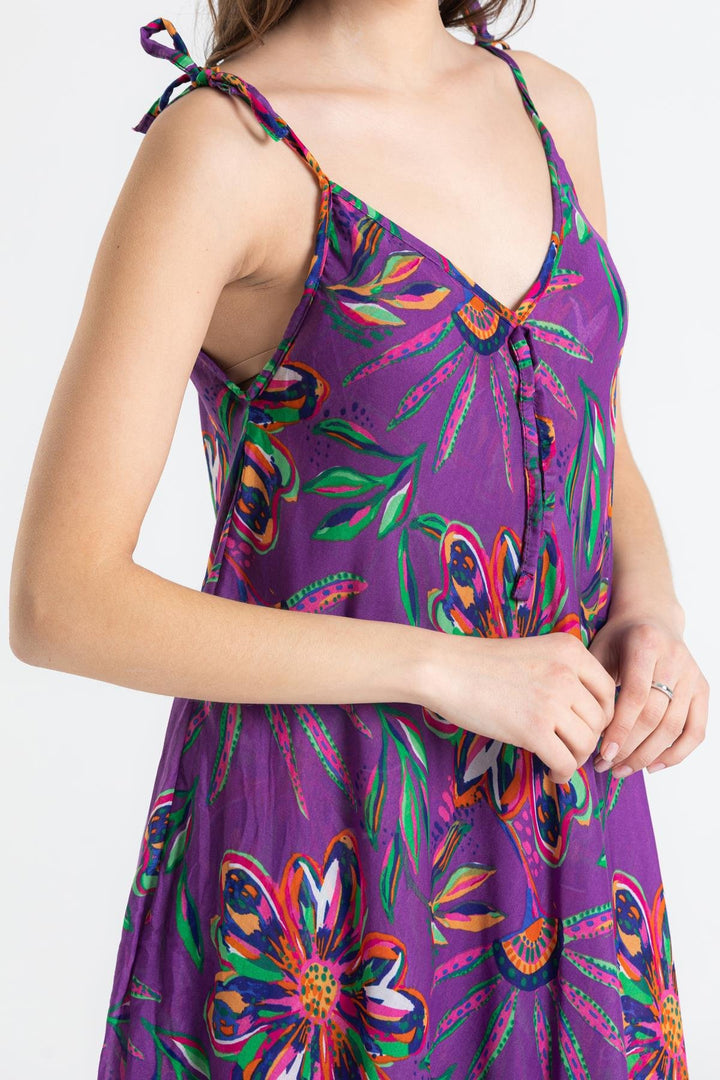 one size multicolor Beach Dress