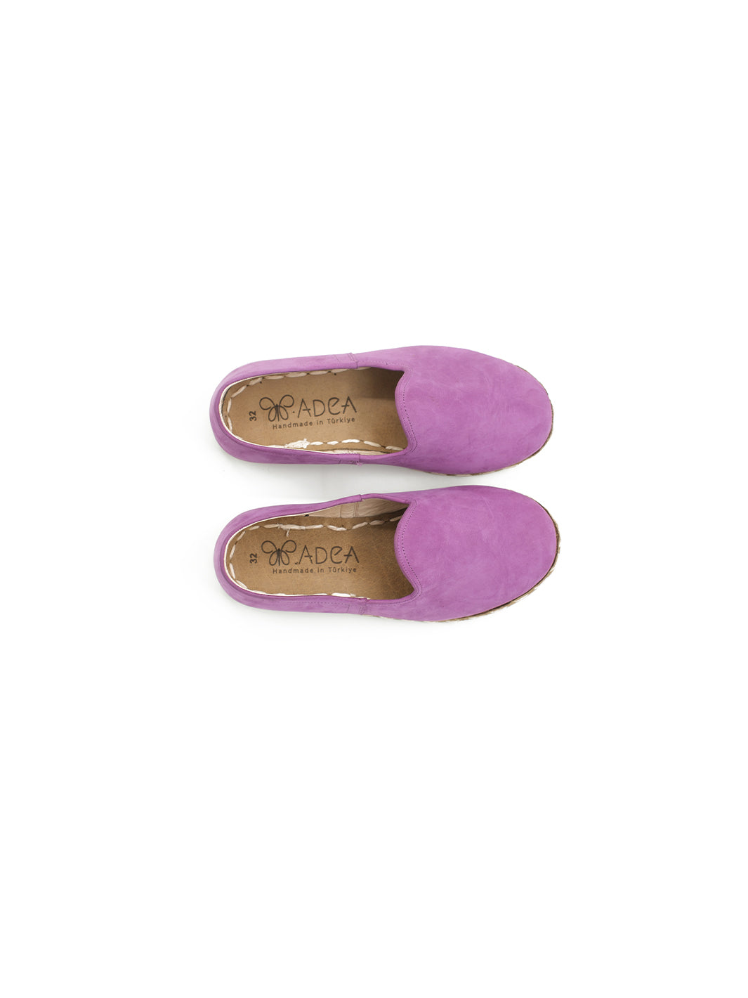 Kids' Purple Slip On Shoes - Nubuck Leather