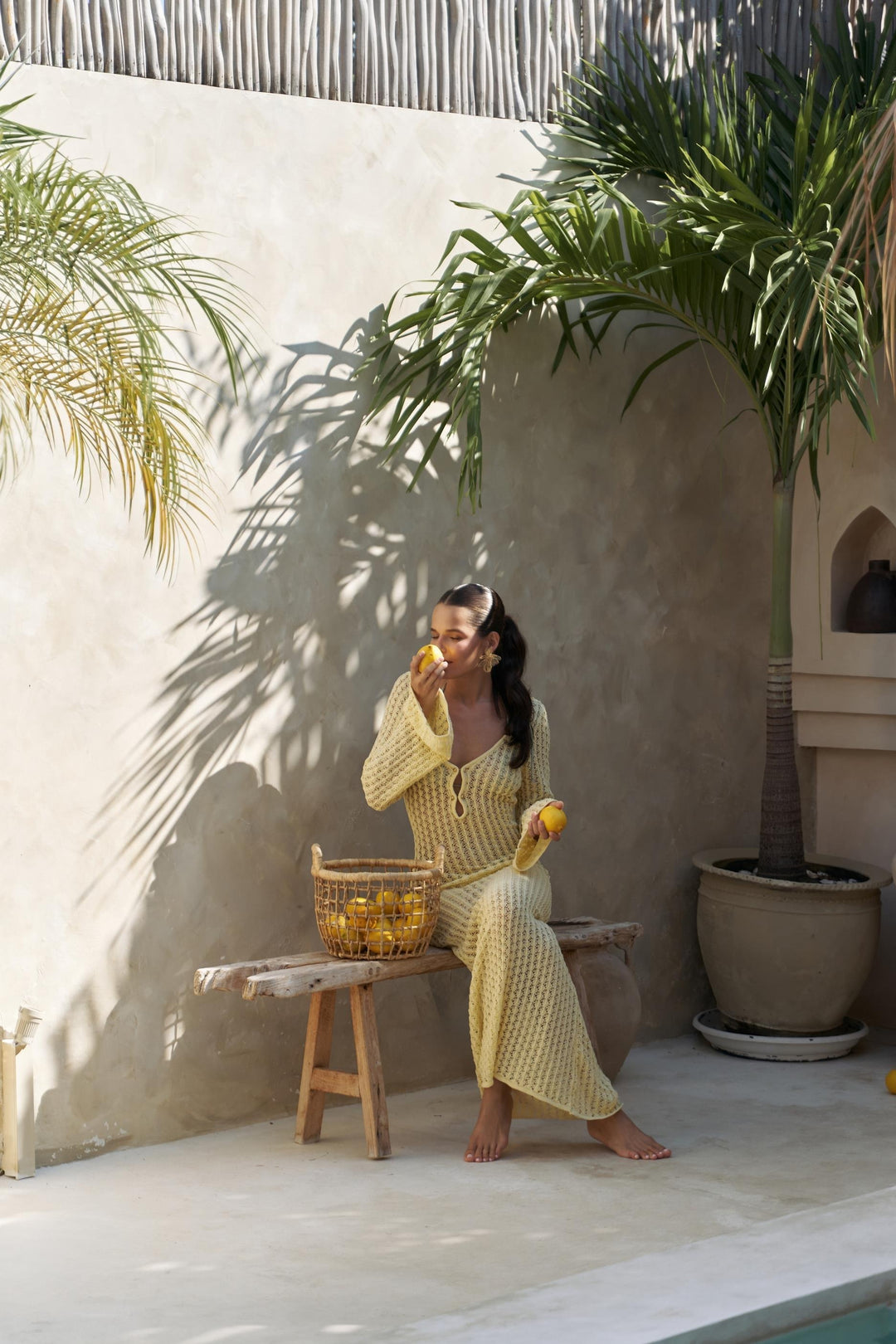 Isola Knit Dress Limoncello