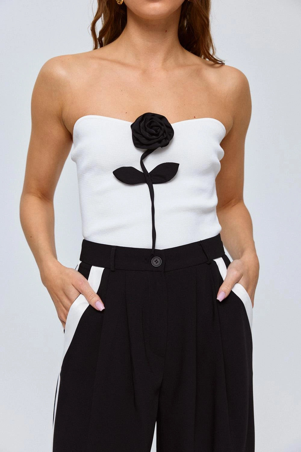 Strapless Rosa Top