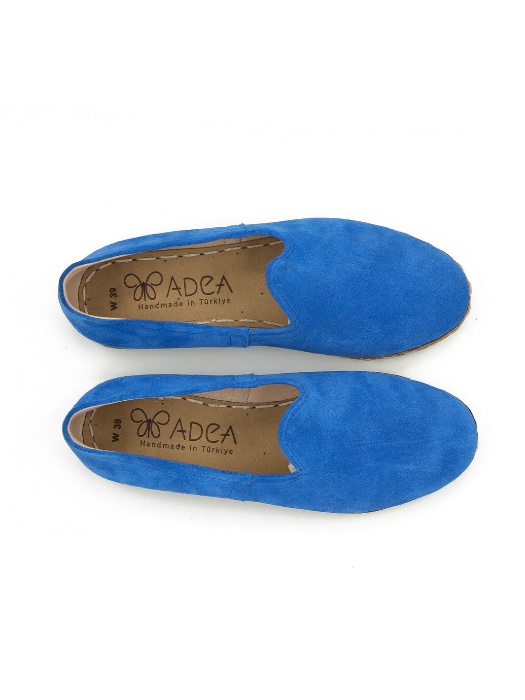 Women's Royal Blue Slip On Shoes - Suede Leather EU 39 / US 8 / Royalblue Women's Royal Blue Slip On Shoes - Suede Leather EU 39 / US 8 / Royalblue