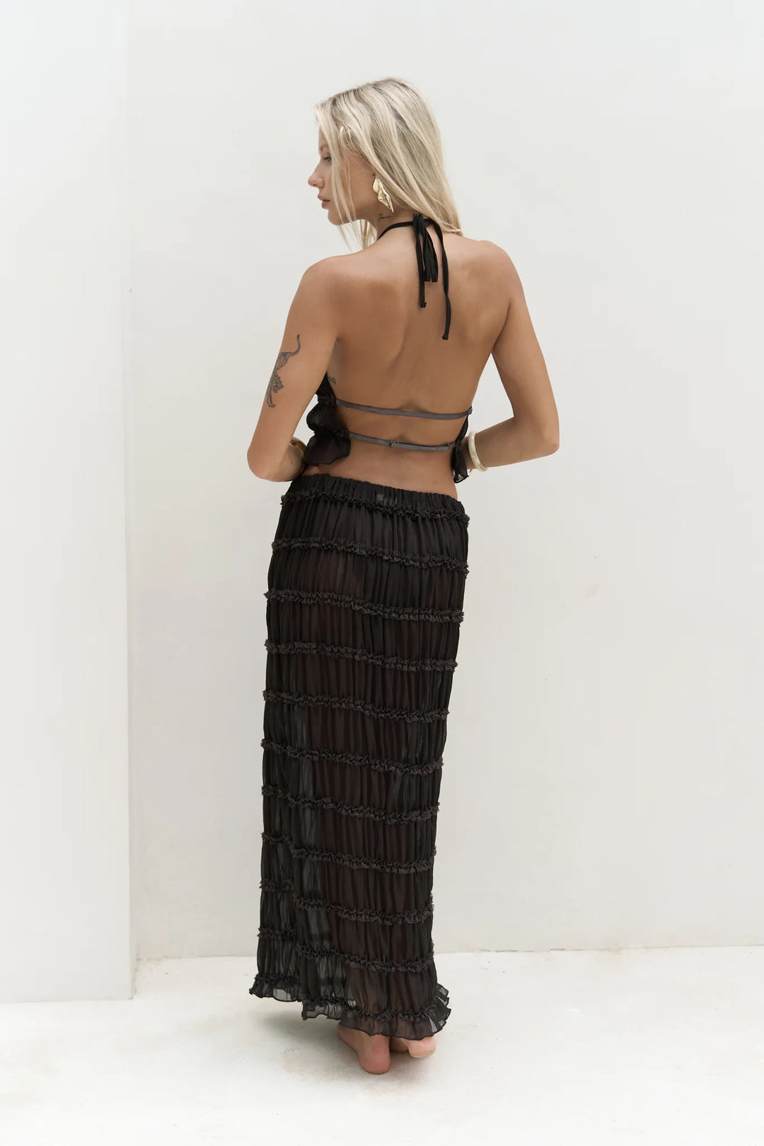 Penelope Skirt - Dark Brown