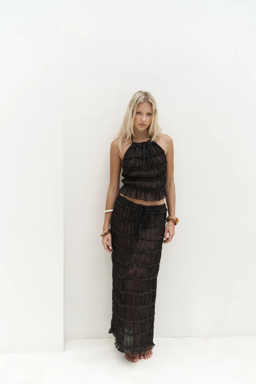 Penelope Top - Dark Brown
