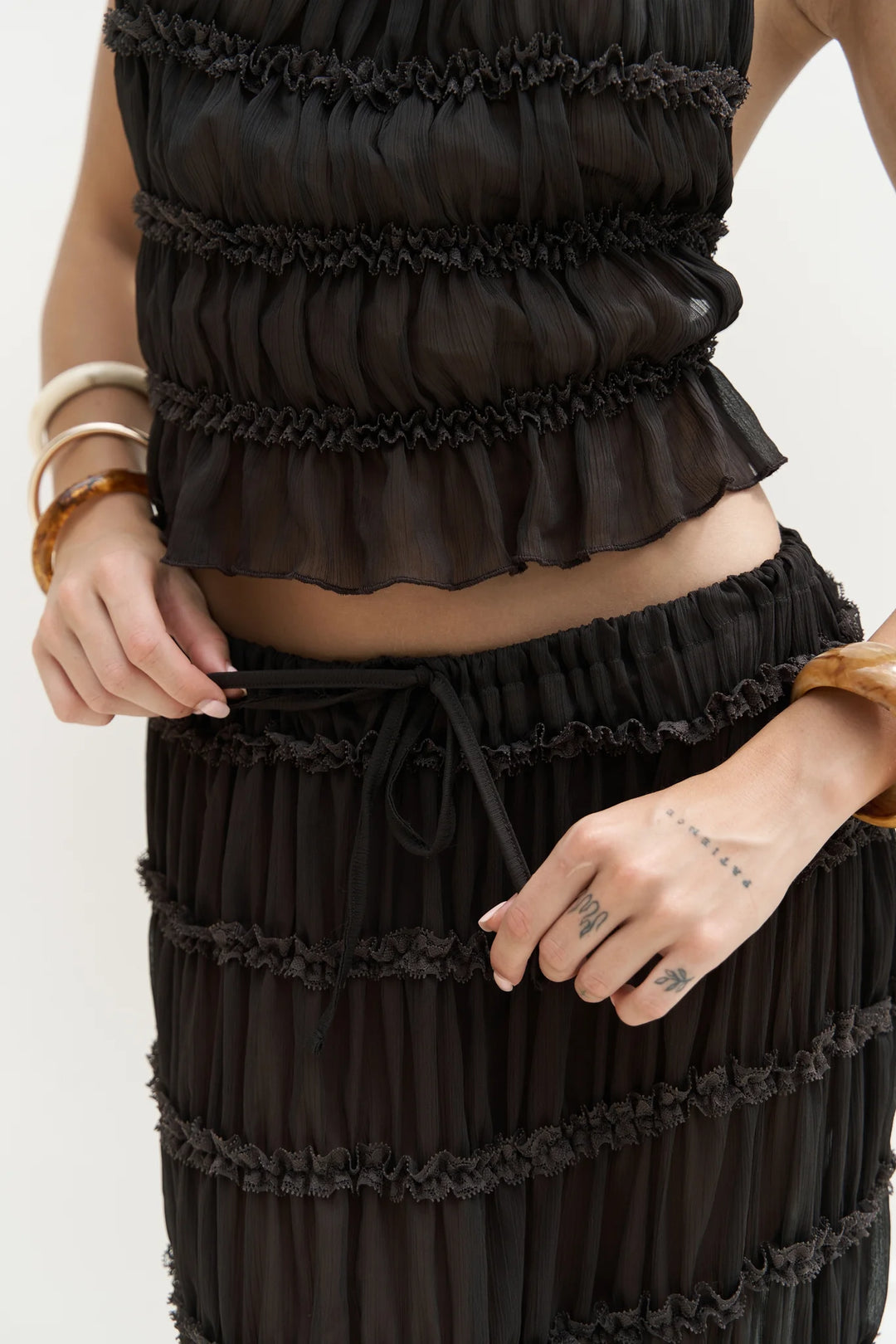 Penelope Top - Dark Brown
