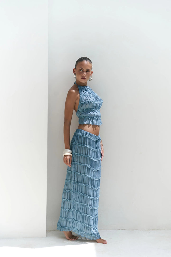 Penelope Skirt - Sky Blue