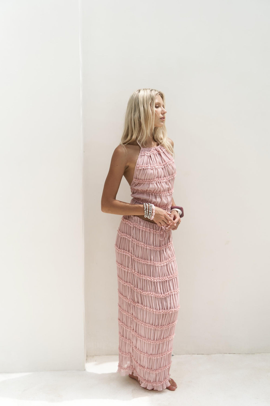 Penelope Skirt - Soft Pink