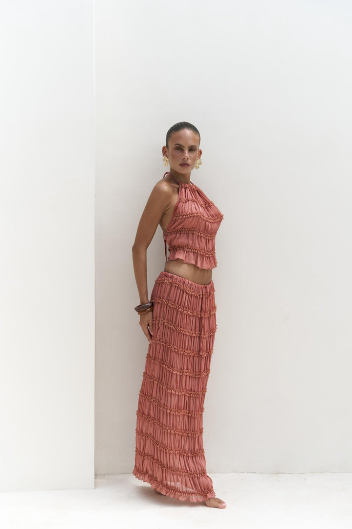 Penelope Top - Indian Red