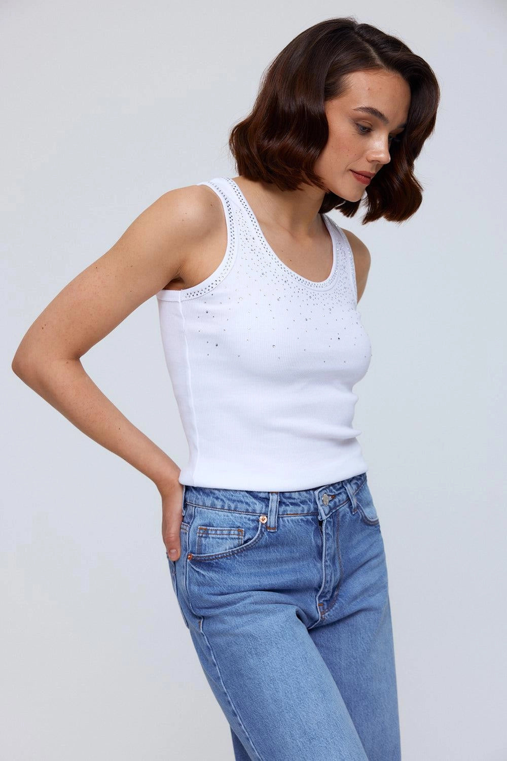 Stone White Top