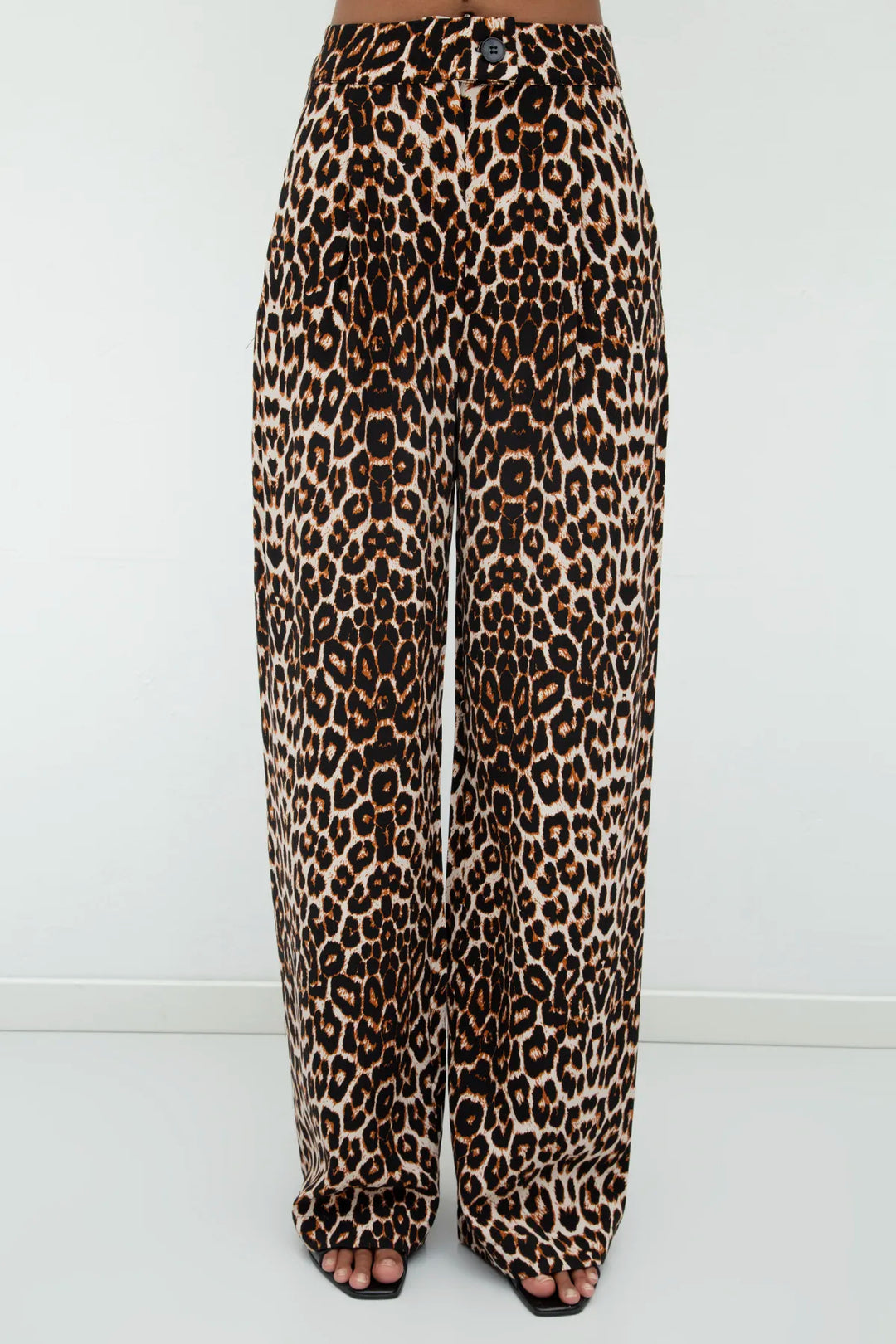 Straight Leopard Pant