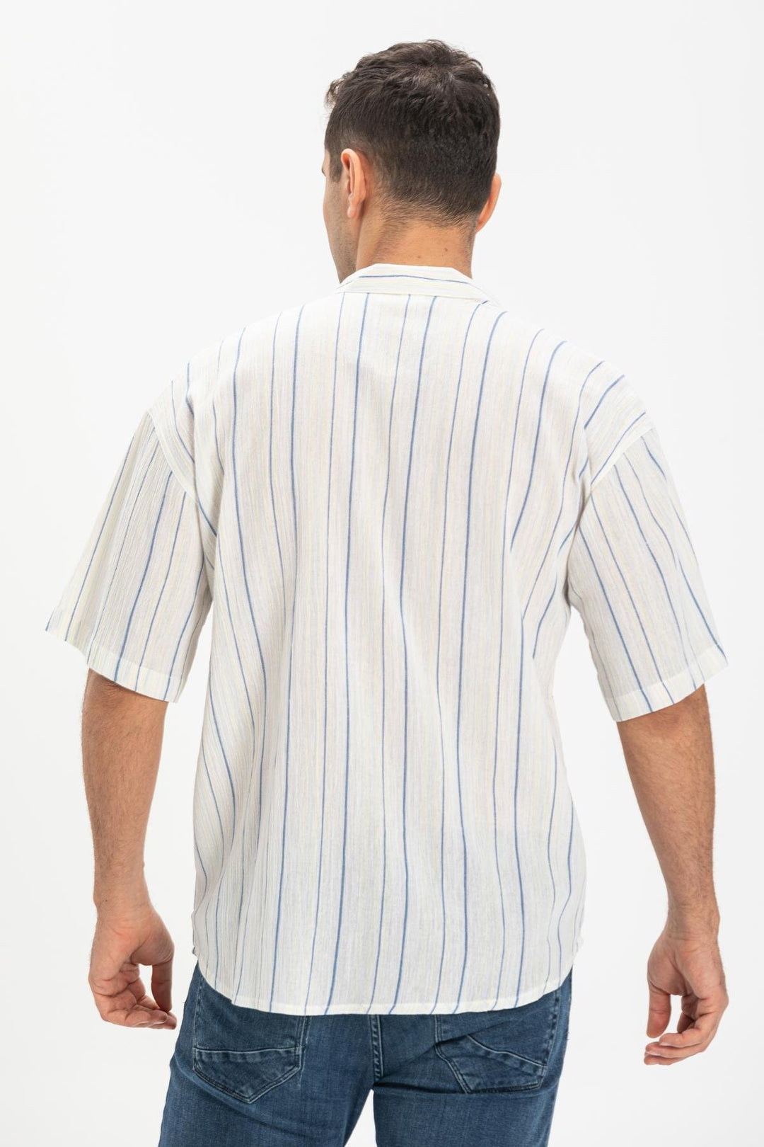 Men - Striped Island Shirt
