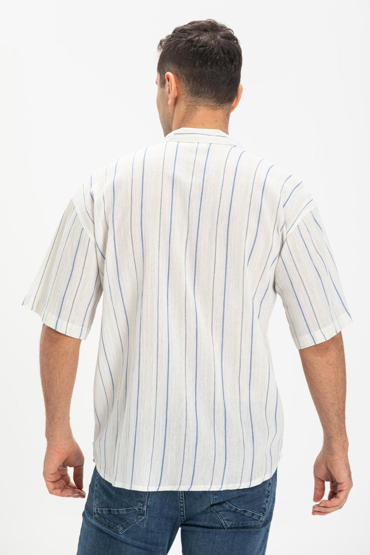 Men - Striped Island Shirt