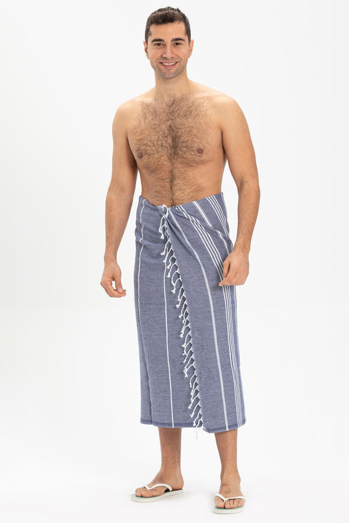 Turkish Beach Towel - Slate Gray