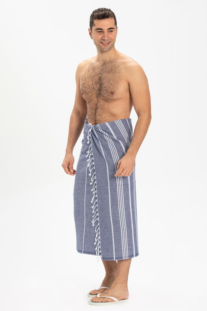 Turkish Beach Towel - Slate Gray