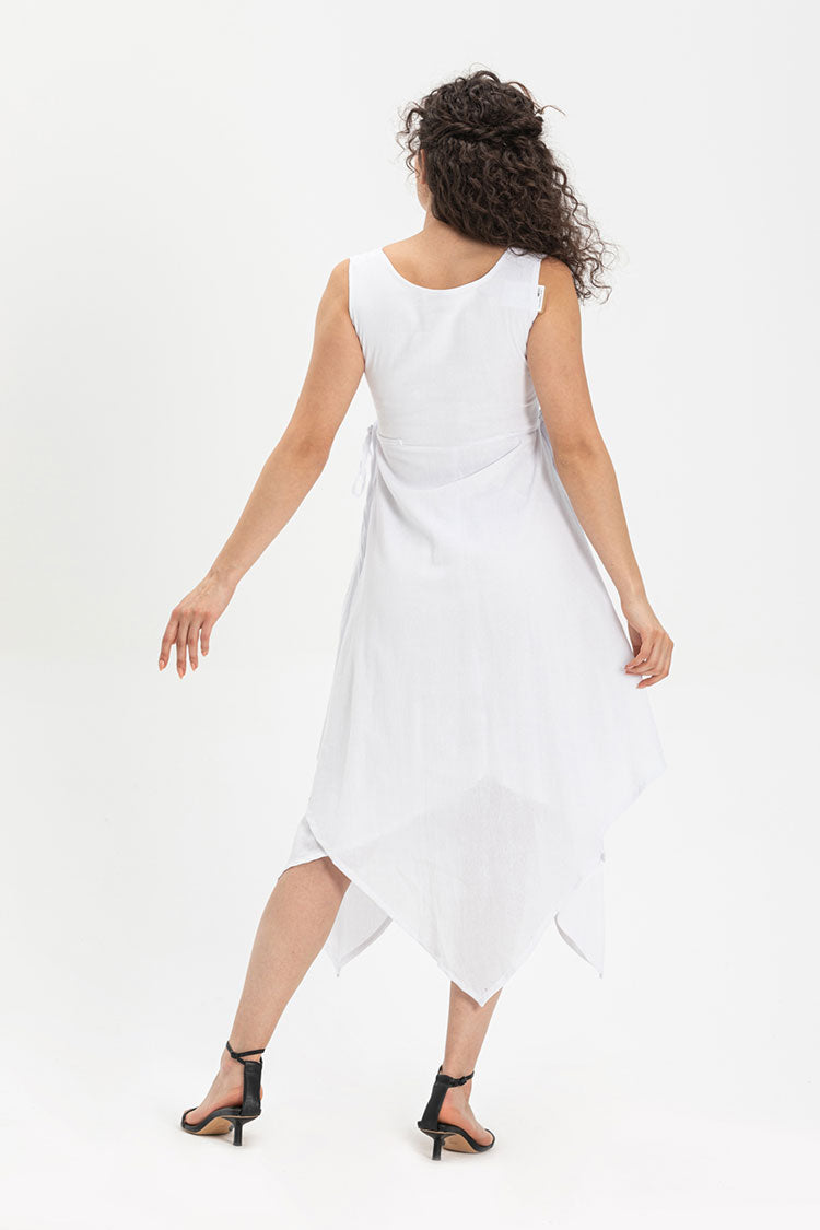 cotton midi dress