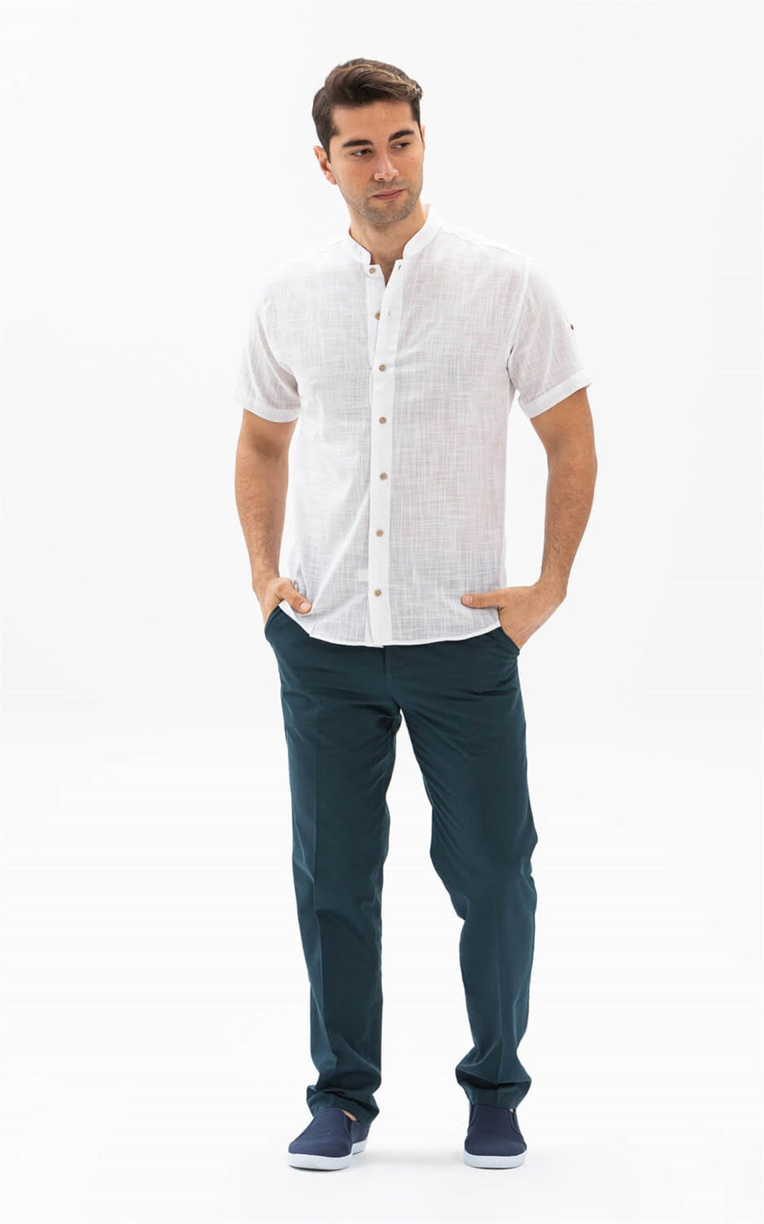 Men - White Bodrum Shirt