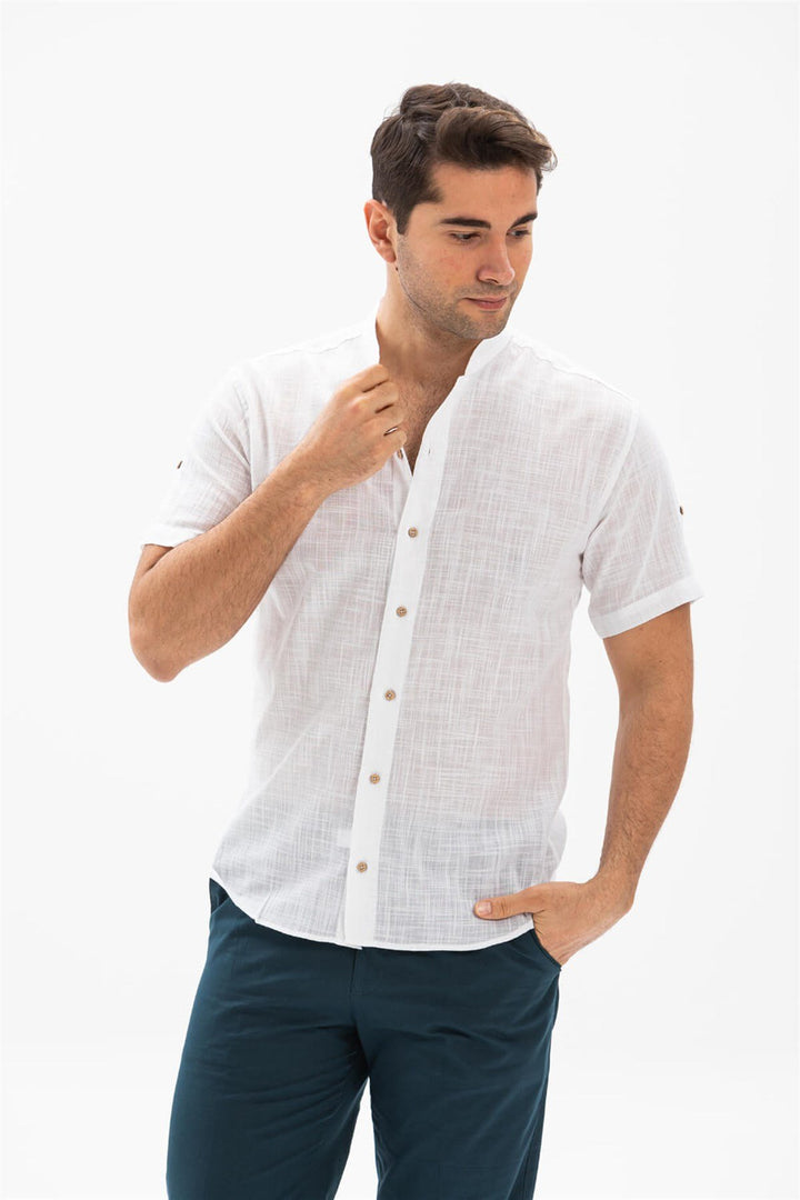 Men - White Bodrum Shirt