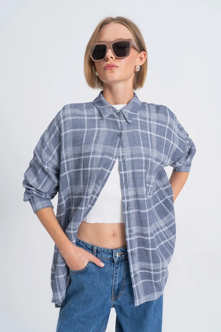 Wool Oversized Shirt