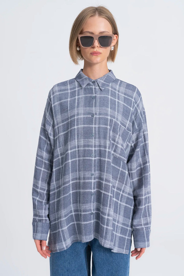 Wool Oversized Shirt