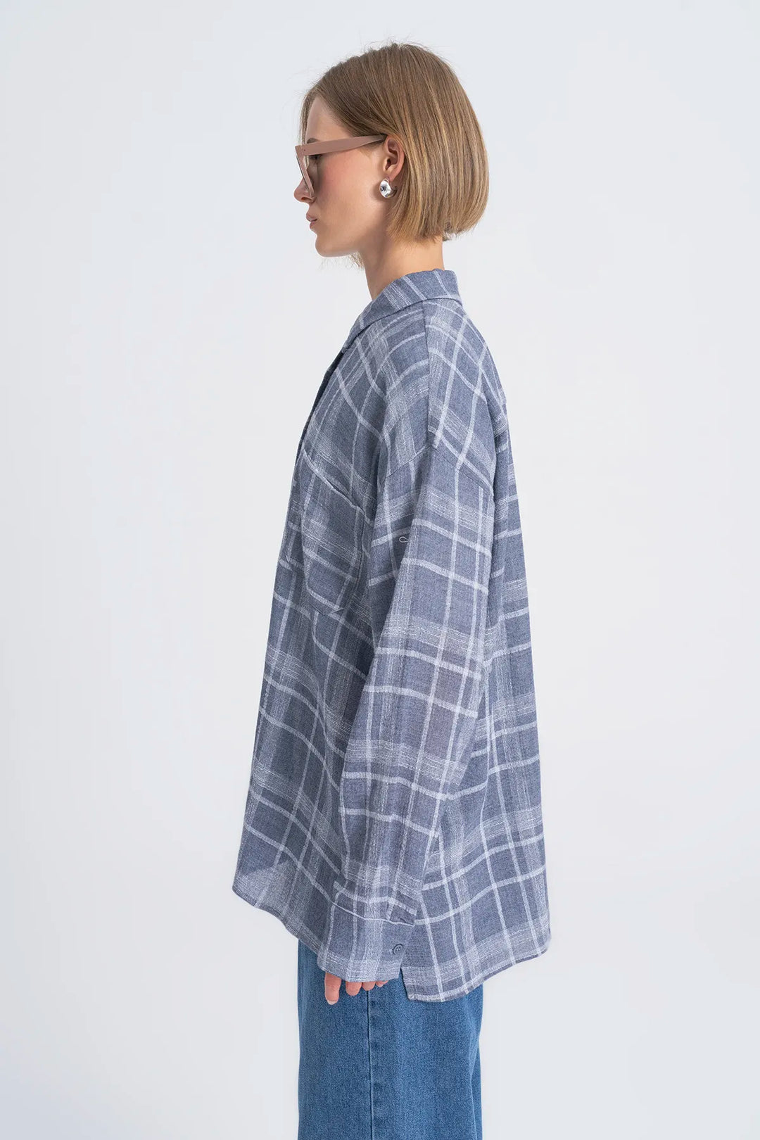 Wool Oversized Shirt